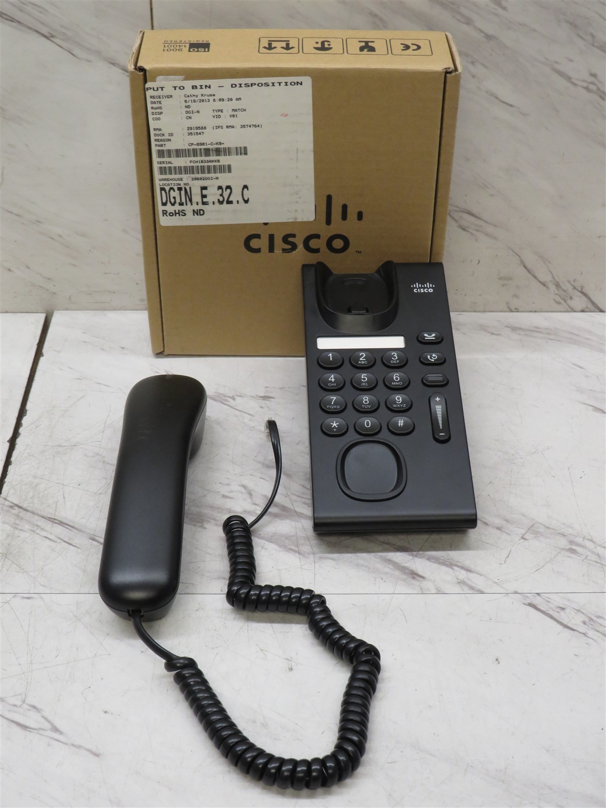Cisco CP-6901-C-K9 Unified IP Phone 6901