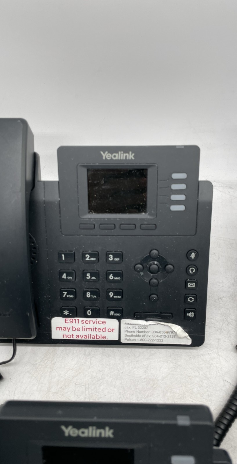 Yealink SIP-T33G IP Phone VoIP Business Desk Phone Network Units Lot of 4