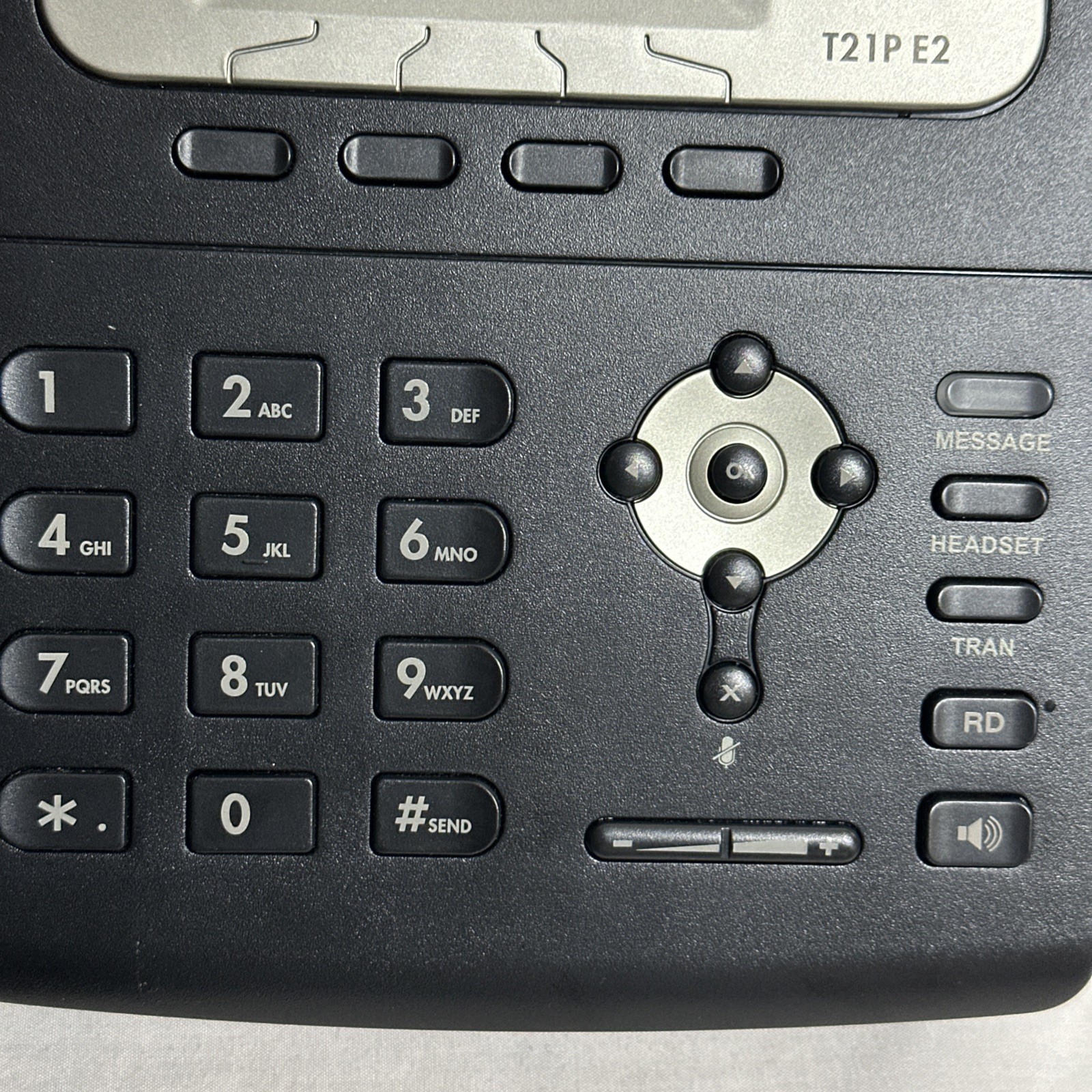 Yealink SIP-T21P E2 Dual-line Entry Level IP Phone Black