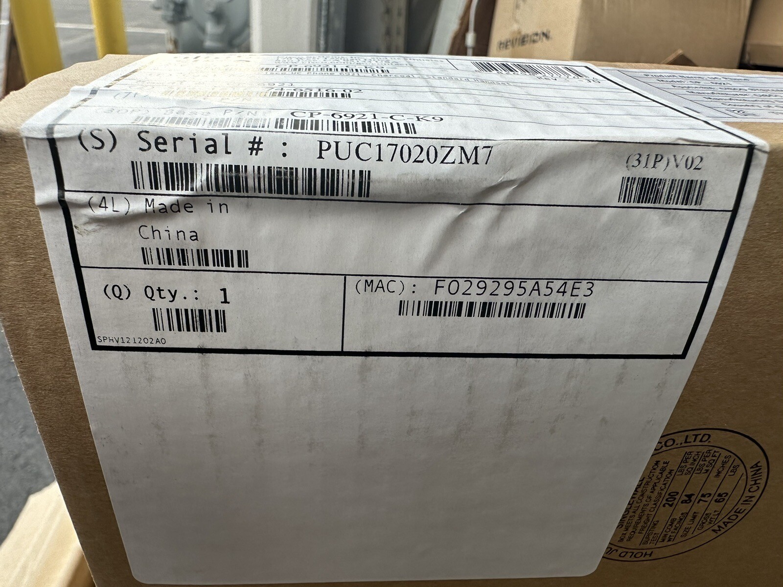 New Cisco 6921 IP VOIP Desktop Phone CP-6921-C-K9 –