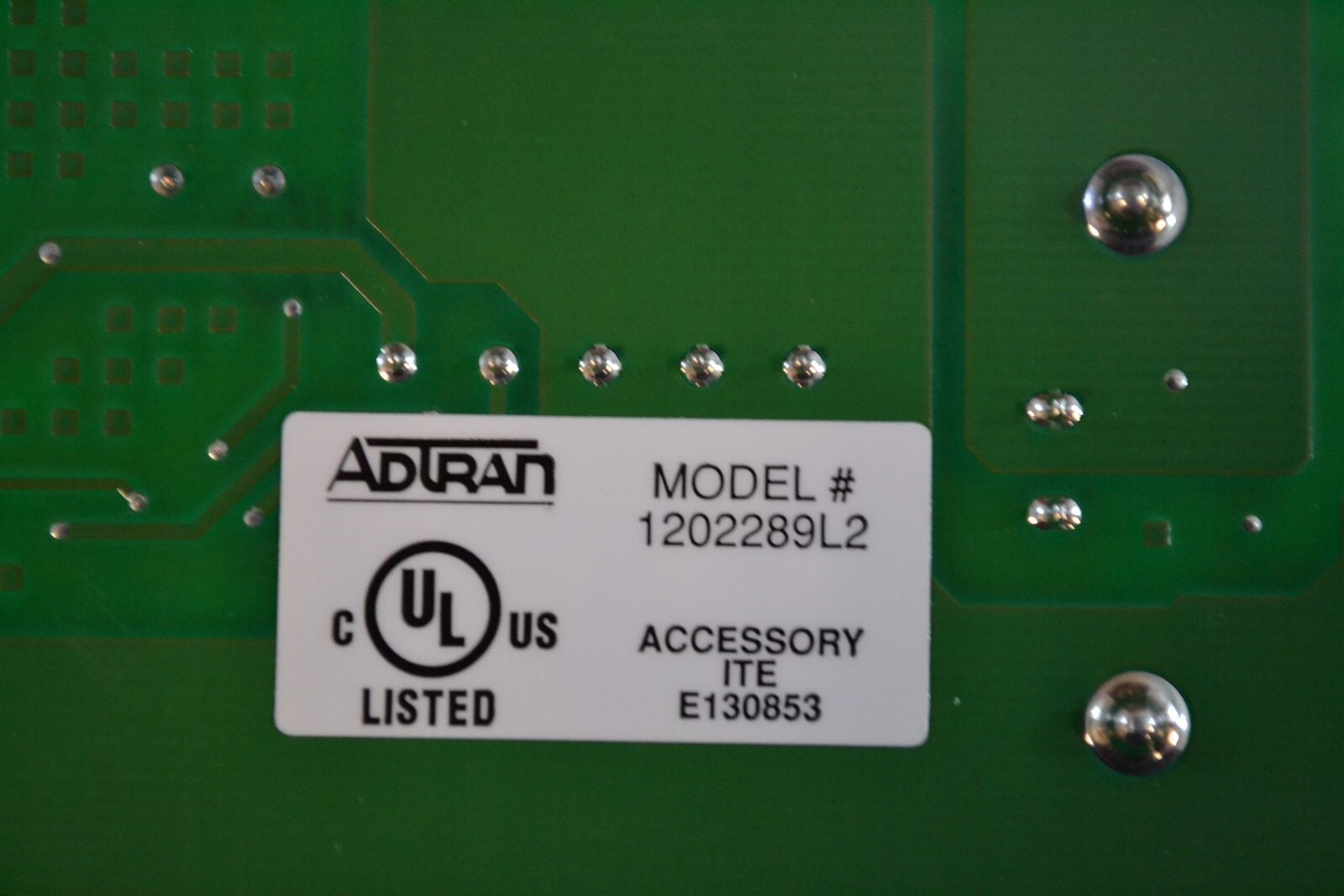 Adtran MX2800 DS3 Non-Redundant 48V DC Patch Panel 4205290L7 1205288L2 1202289L2