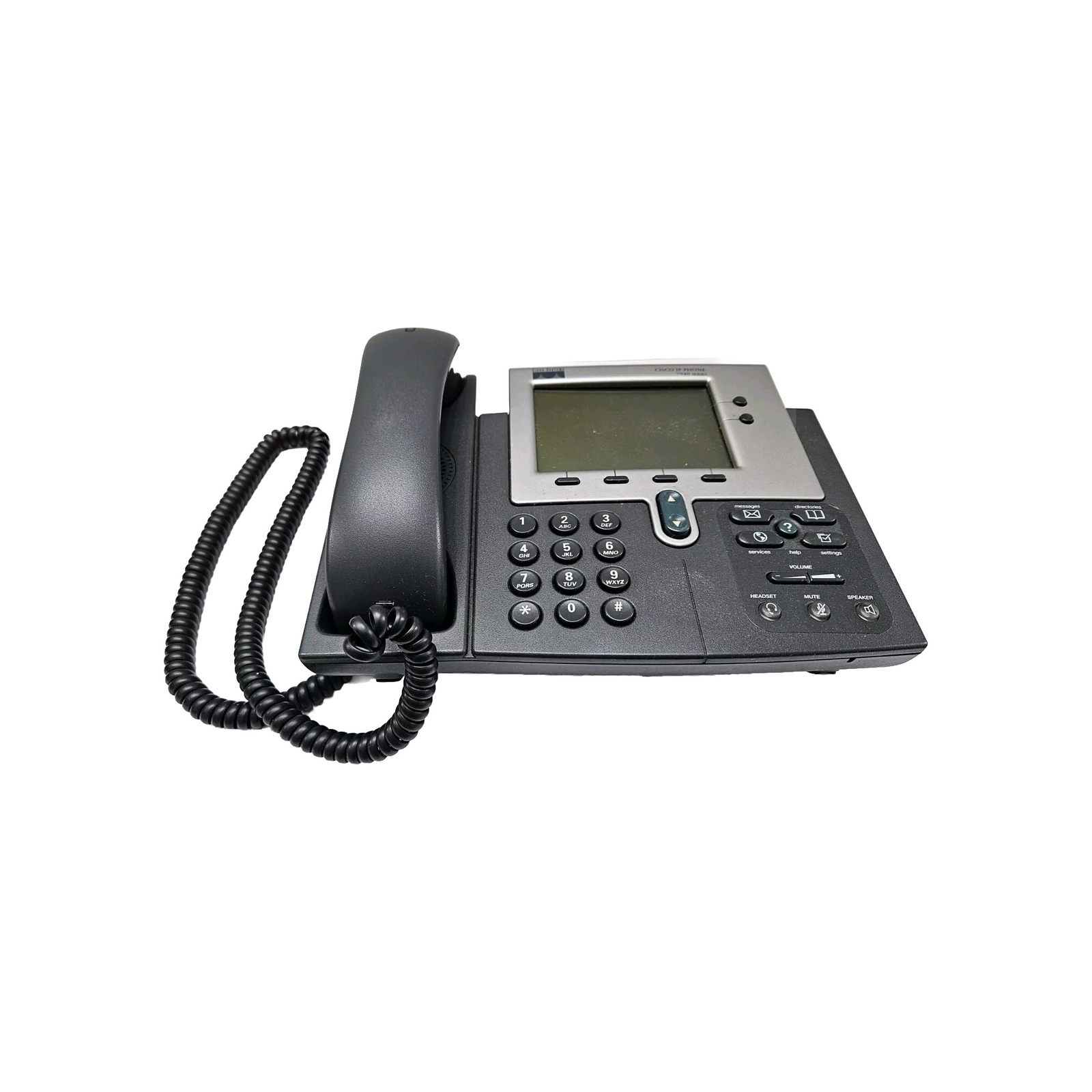 Cisco CP-7940G Unified VoIP IP Phone w/Speakerphone & Handset NO ADAPTER