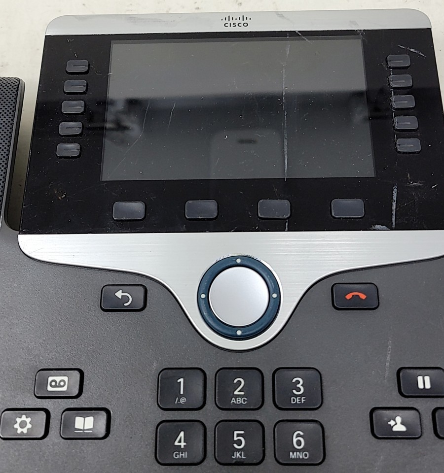 Cisco UC Phone CP-8851 CP-8851-K9 IP Phone PoE SEE NOTES