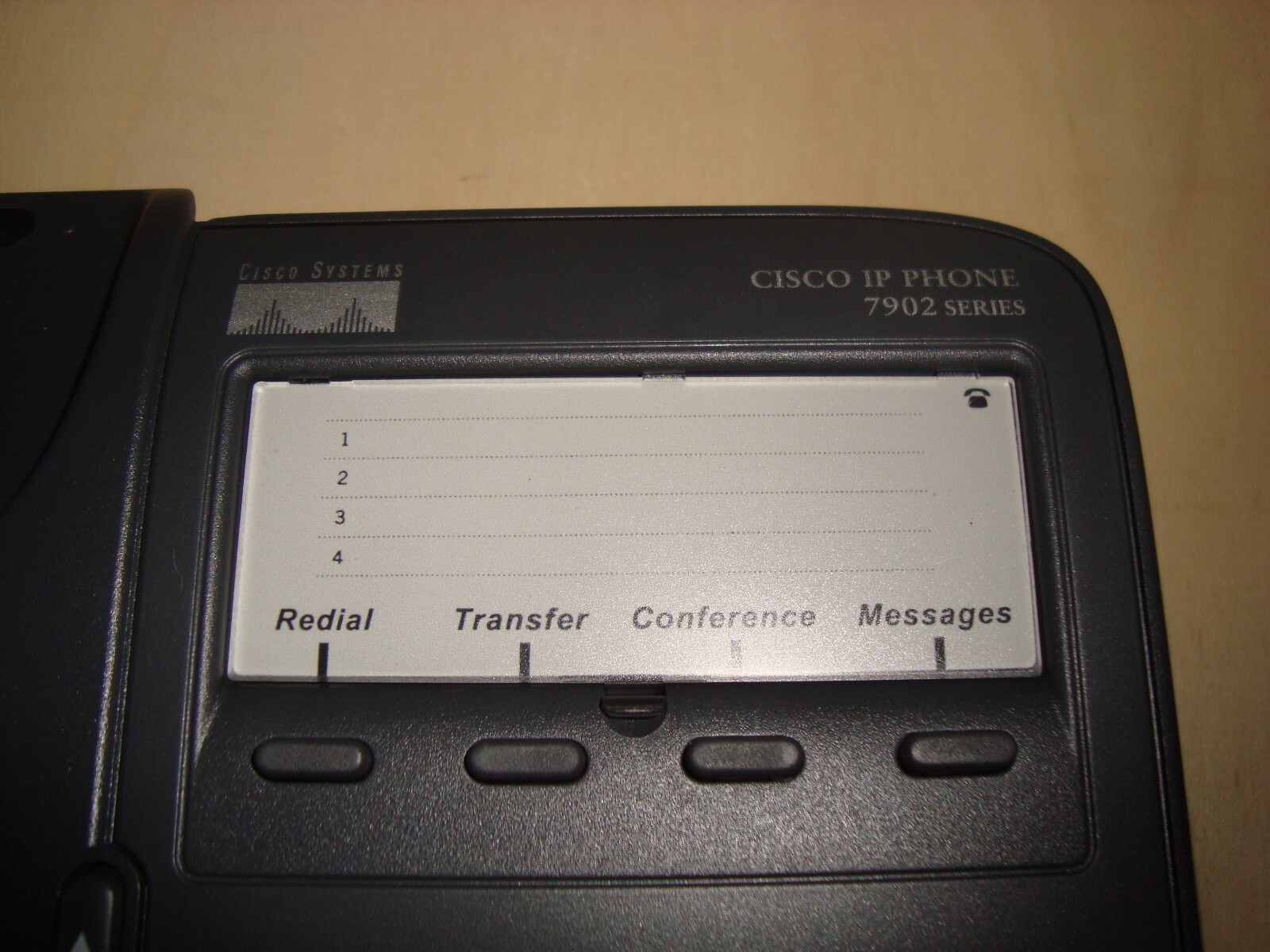 Cisco CP-7902G – IP Phone – VoIP Phone – SCCP – Single Line –