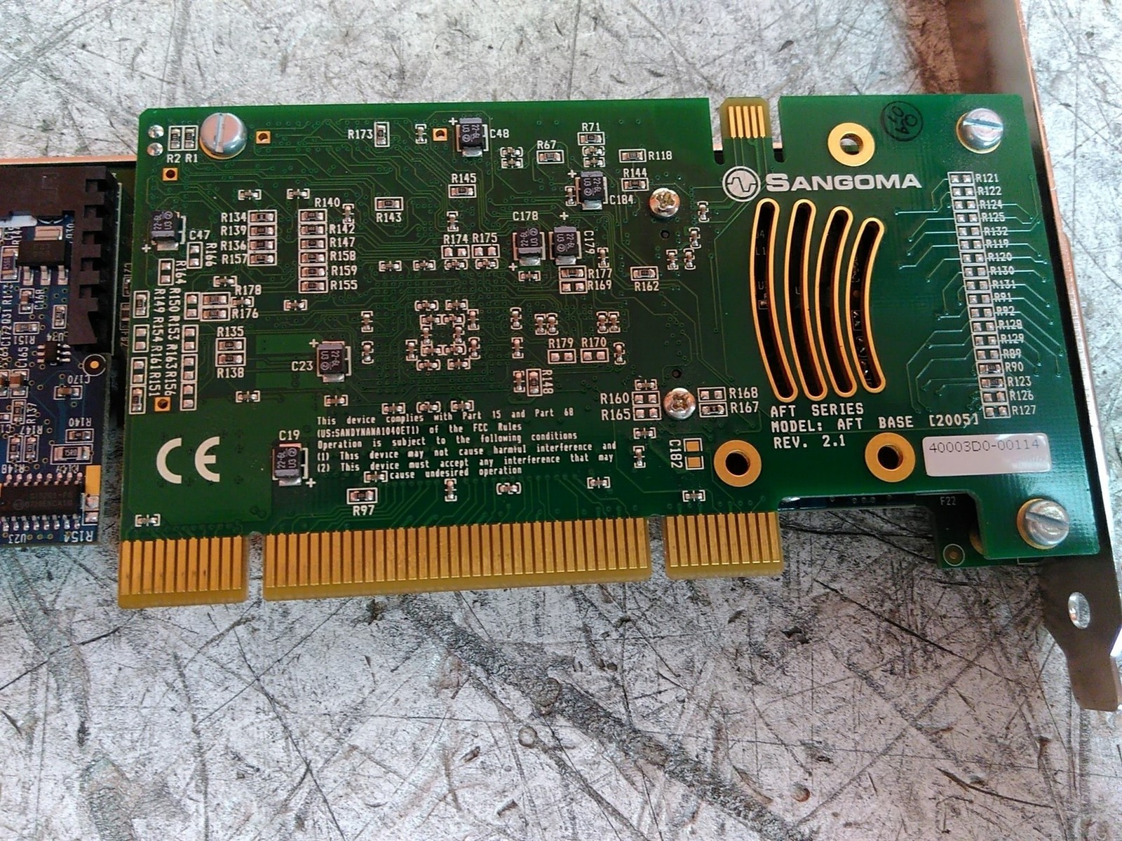 Sangoma AFT Base PCI w/ Sangoma A200-R 3x FXS-5 1x FXS-3 2x FXS-2