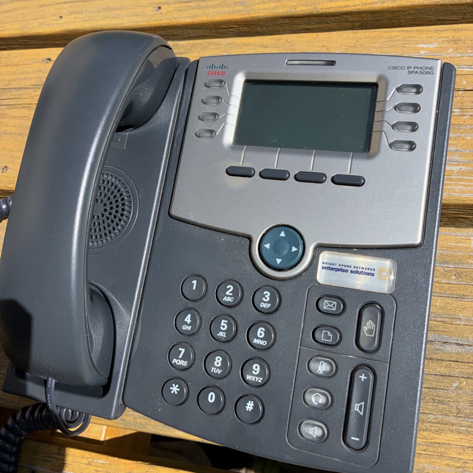 Cisco SPA504G 4-Line IP Phone – SIP Unlocked – PoE – Hams Over IP (HoIP) Ready