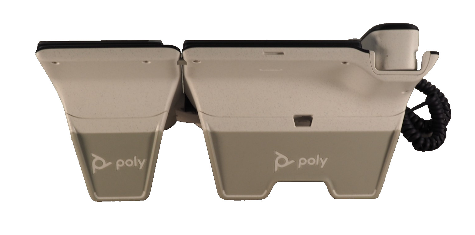 Poly Edge E550 48 Lines Corded IP Phone 2201-87050-001 w/Edge E Expansion Module