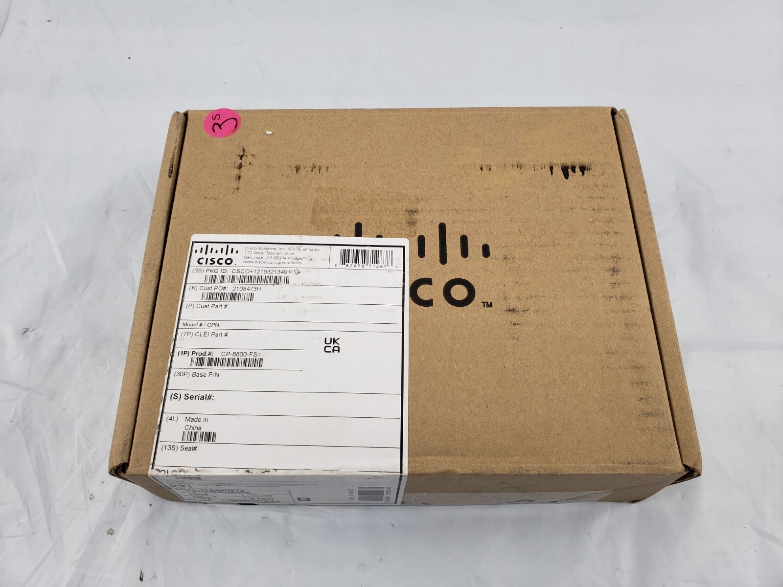 New LOT OF 3 Spare Foot Stand for Cisco IP Phone 8800 Series Model CP-8800-FS