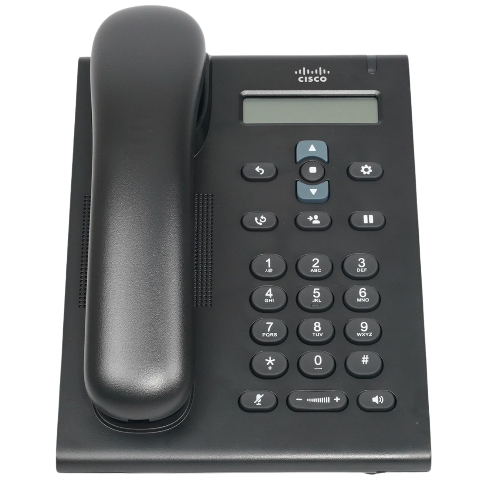 Cisco CP-3905 Unified SIP Phone 3905 Charcoal Single-Line PoE VoIP Speakerphone