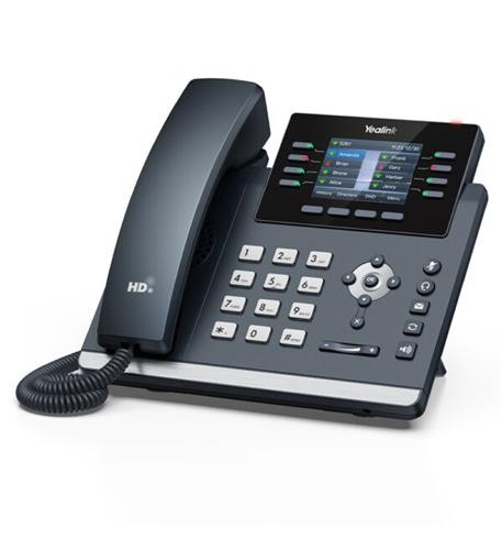 Yealink YEA-SIP-T44W-PWR 1301213 feature-rich SIP Phone with PWR