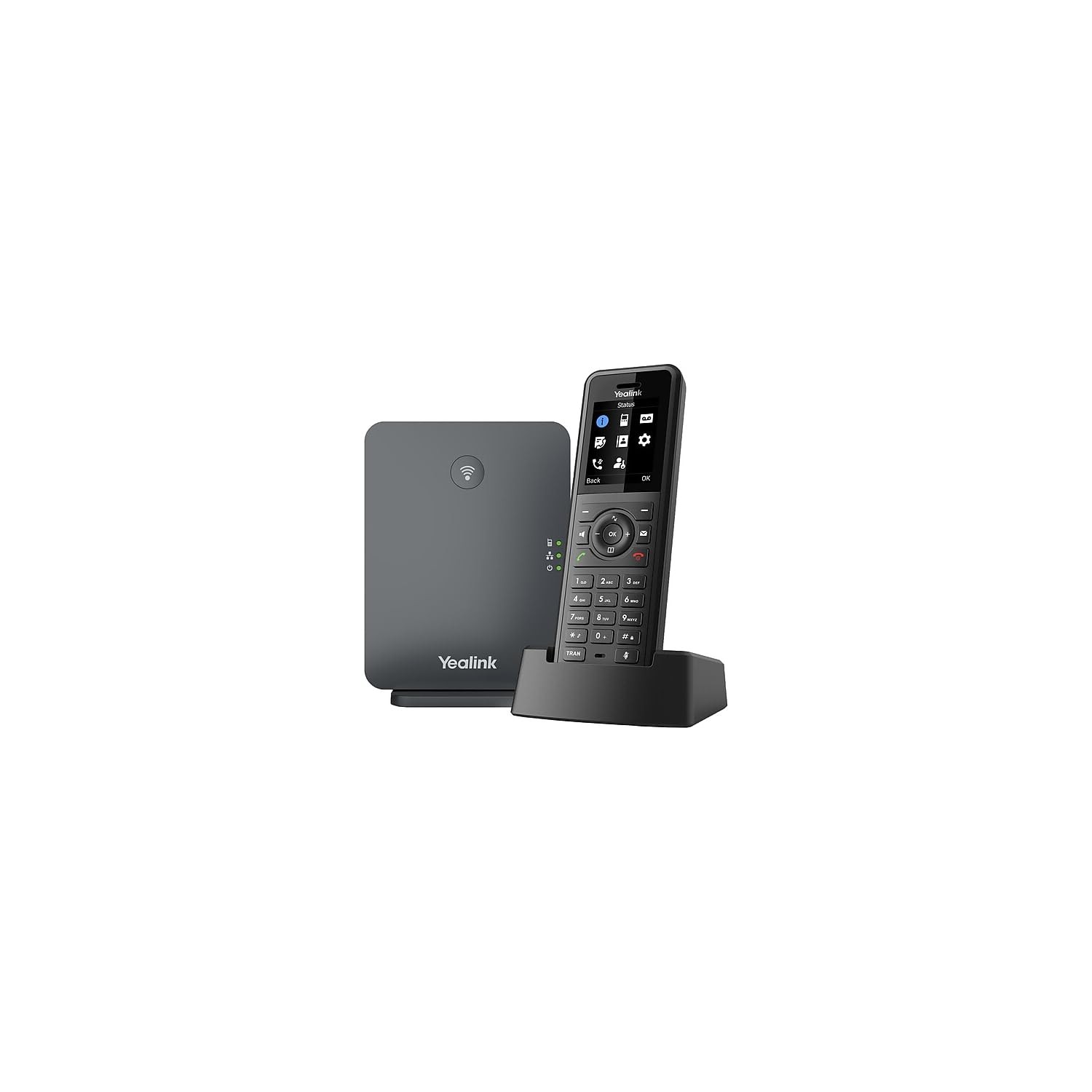 Yealink W77P DECT IP Phone System W57R Handset W70B Base