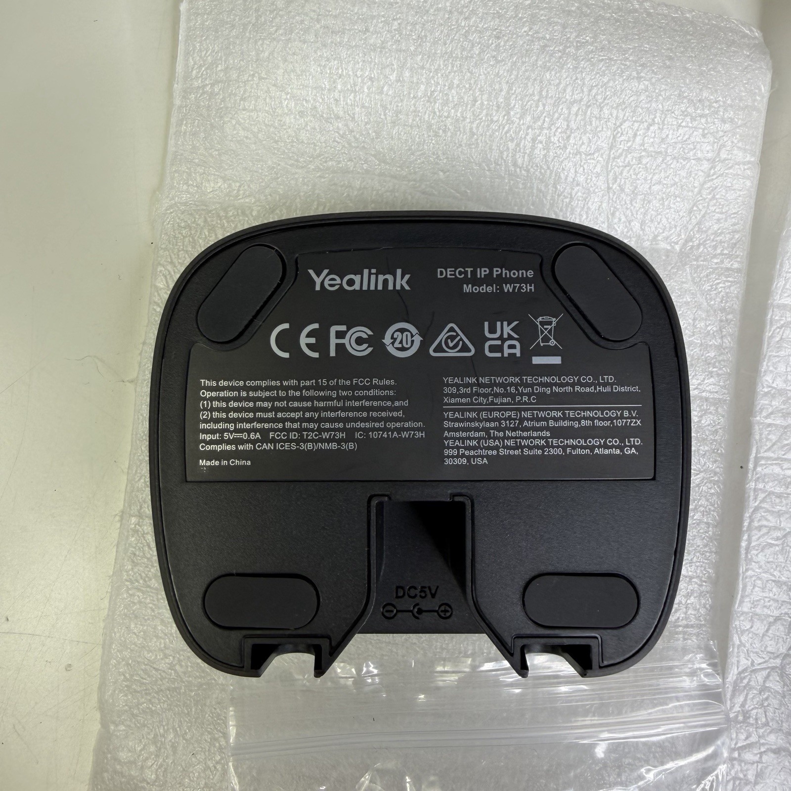 NEW Yealink W73P DECT IP Phone System OPEN BOX (No Base Station)