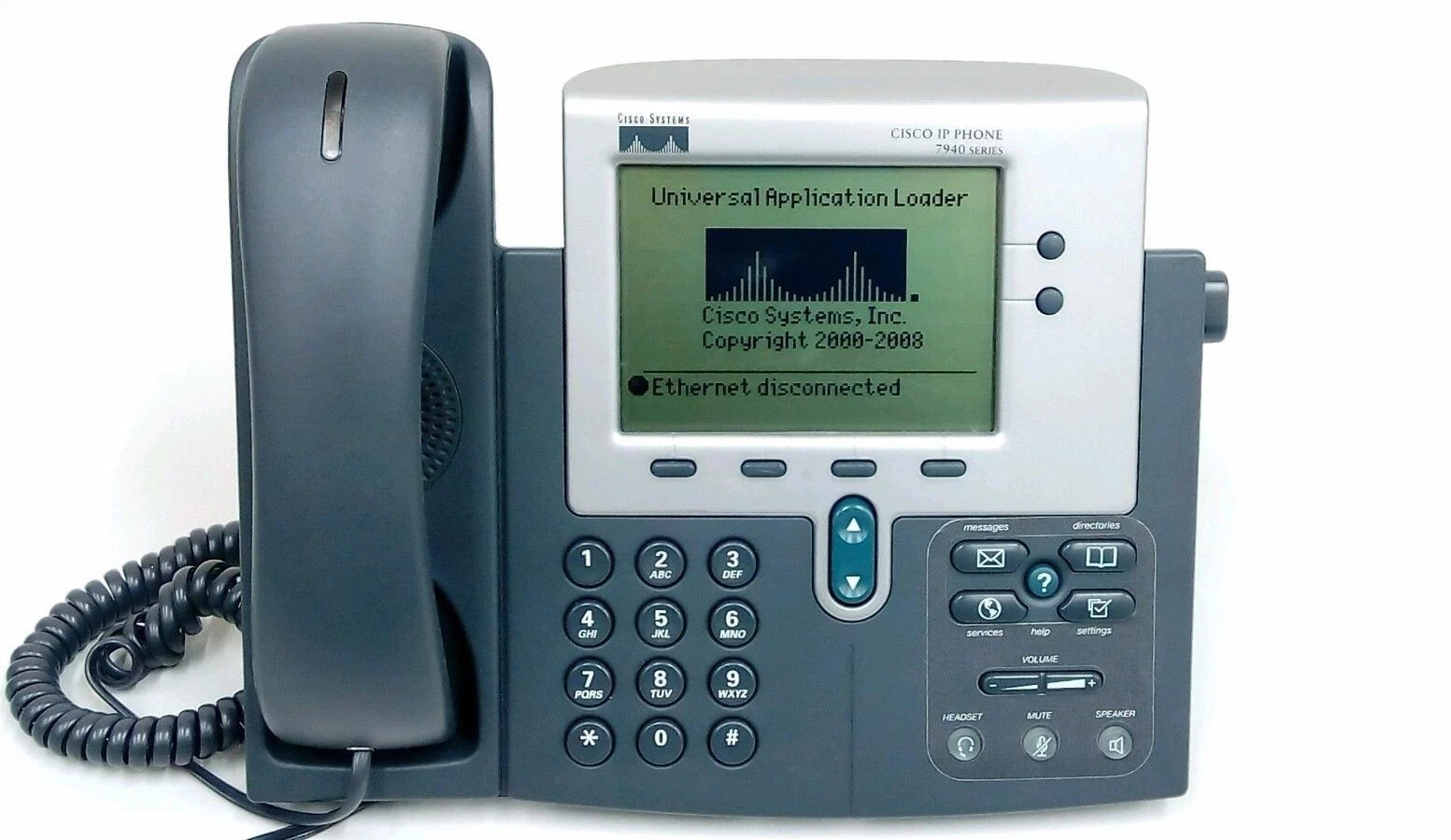 Cisco CP-7940G 2-lines(68-2684-01) IP Phone – Brand New