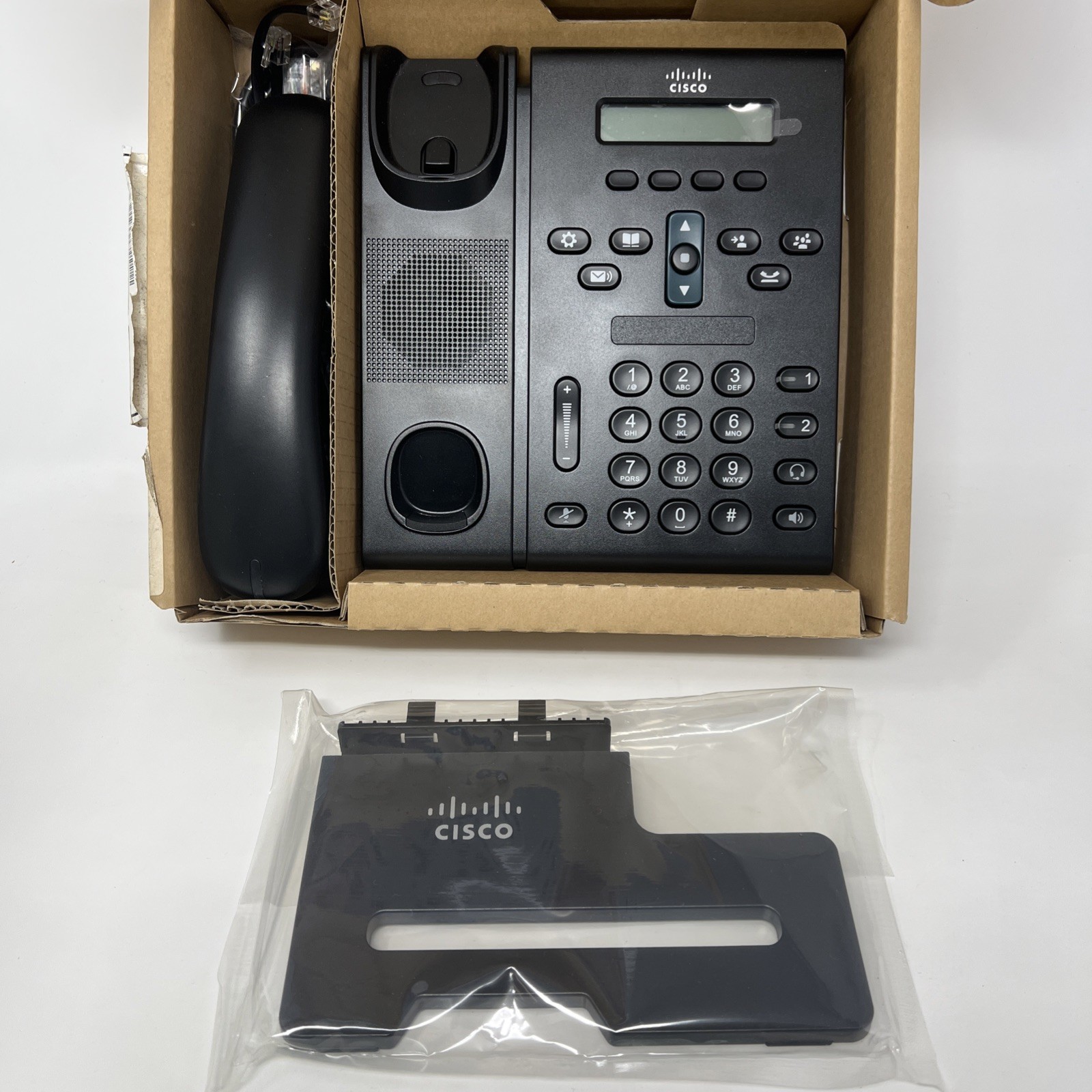 Cisco UC Phone 6921 Charcoal w/ Standard Headset CP-6921-C-K9