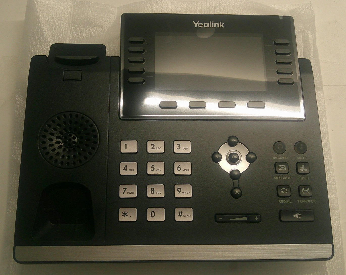 Yealink SIP-T46U Ultra Elegant Gigabit IP Phone VoIP Business Desk Phone