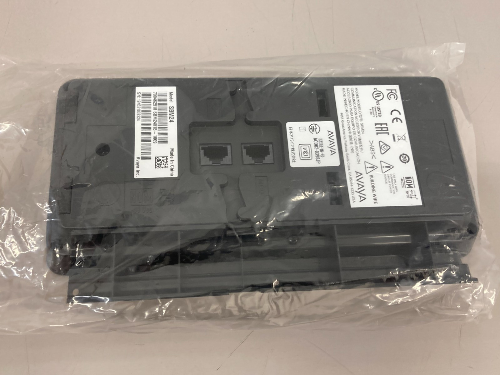 Avaya SBM24 Button Key Expansion Module 700462518 for 9600 Phone
