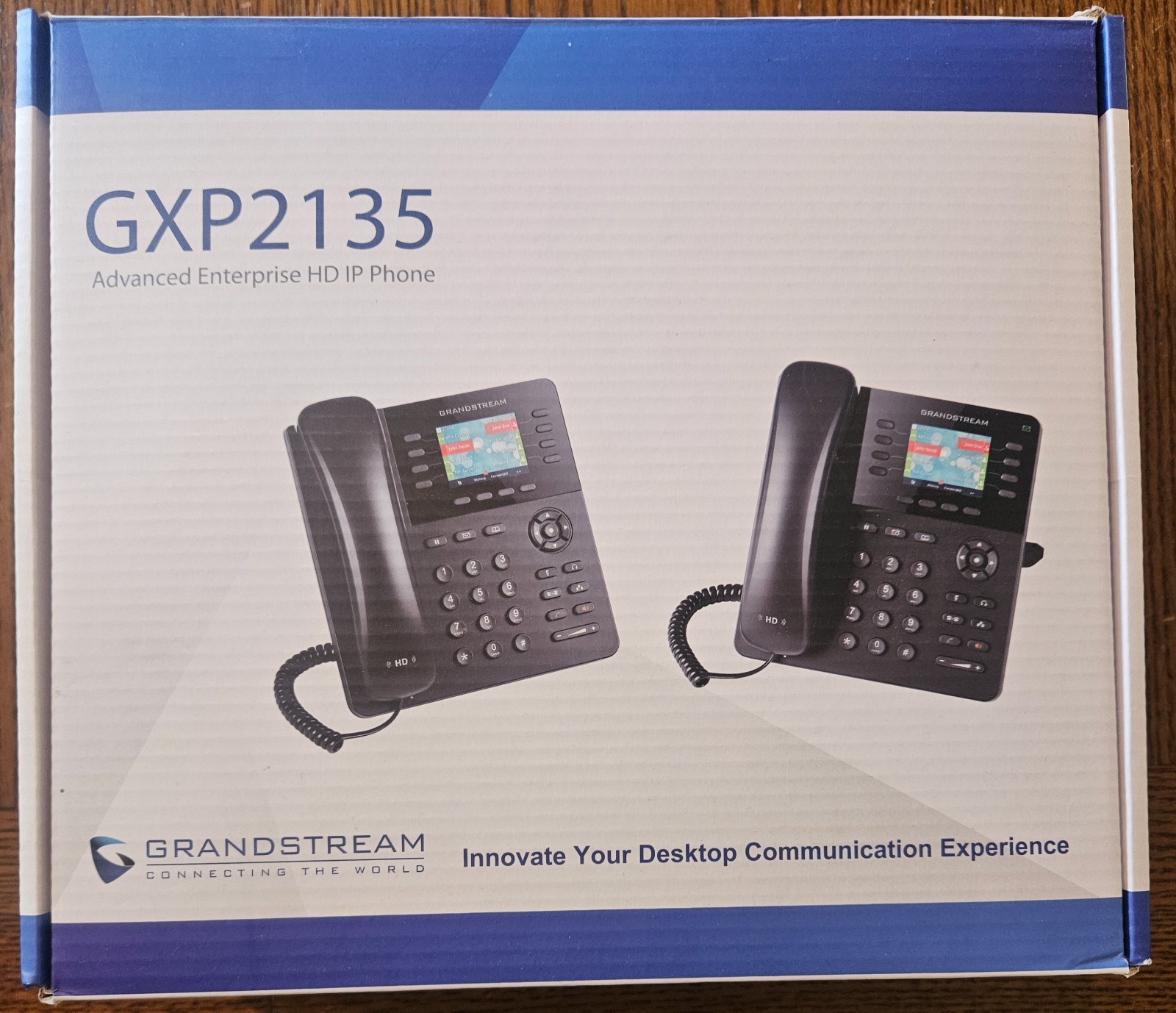 Grandstream GS-GXP2135 8 Line Enterprise IP Phone – Used – No power cable