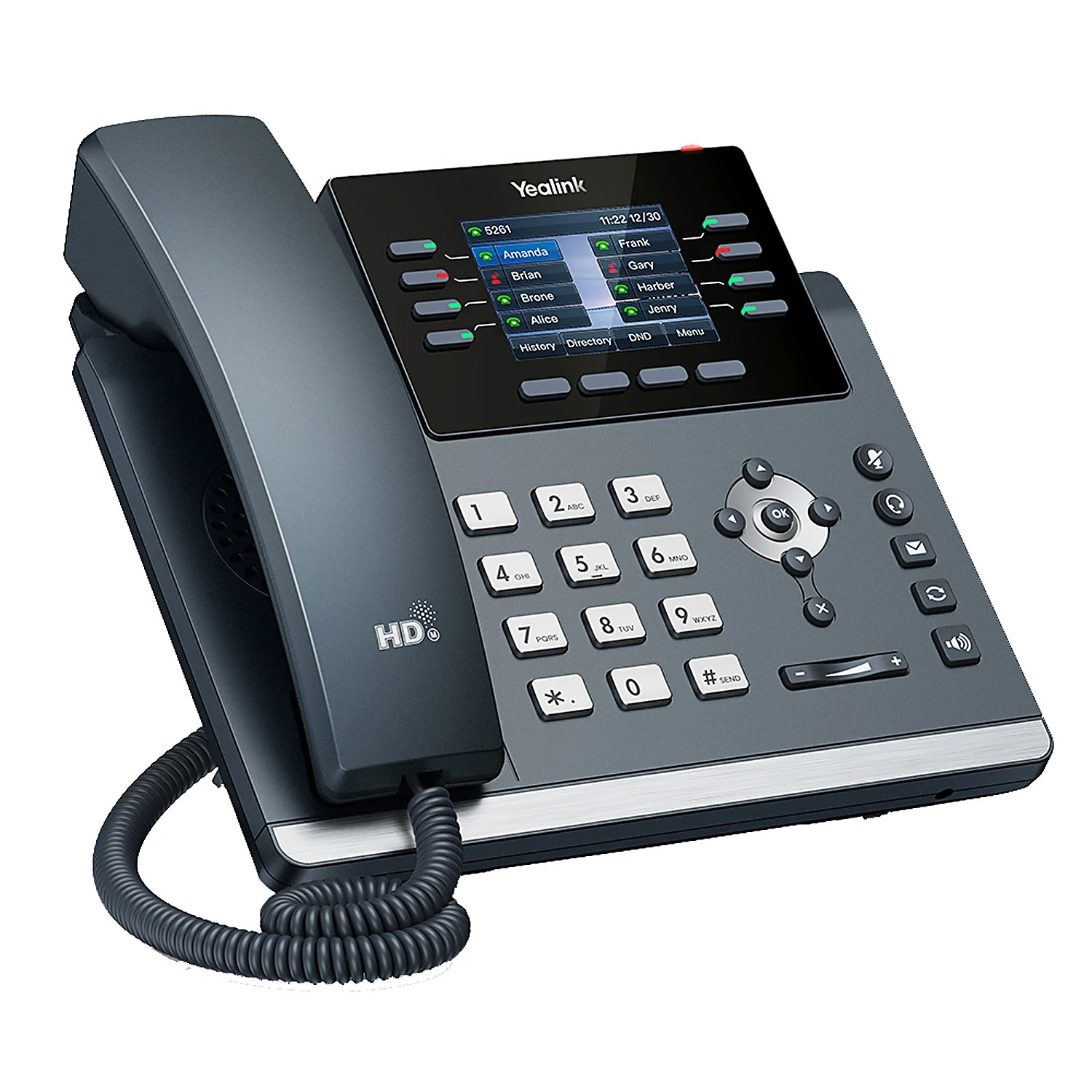 Yealink SIP-T44W Corded Cordless Bluetooth VoIP Phone NEW Office Business Phone