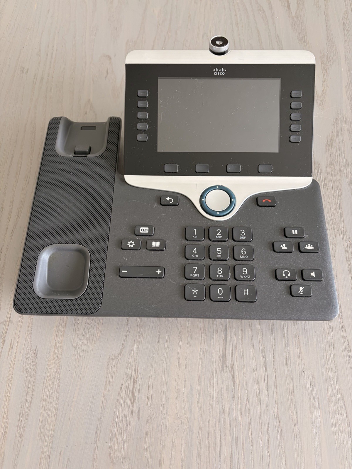 Cisco CP-8865 IP Video Phone (NO HEADSET/NO STAND) Gray (U16)