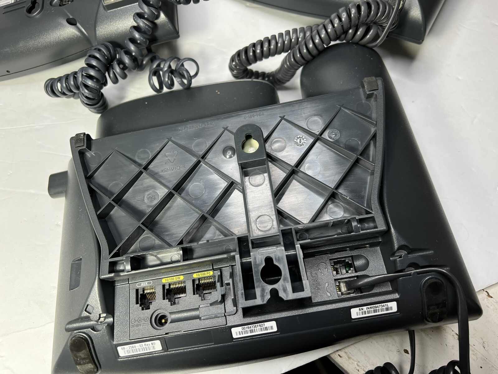 4 pc lot 2 Cisco CP-7940G 7940 SIP IP Phone PoE Bulk + 2 SPA564G Telephone