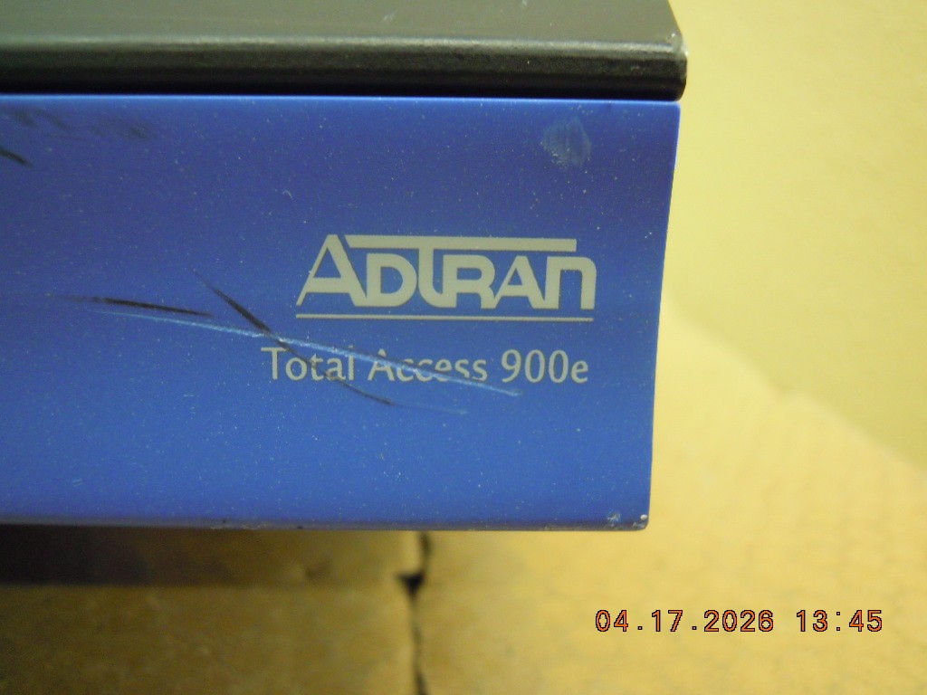 1243908F2 Adtran TA 908e w/ FXO 3rd GEN VOIP SIP Gateway | 4243908F2SCTL *Testd