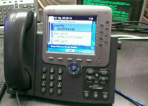 CISCO IP PHONE CP-7975G 7975 Color Screen Phone Touch Screen with Power Adapter