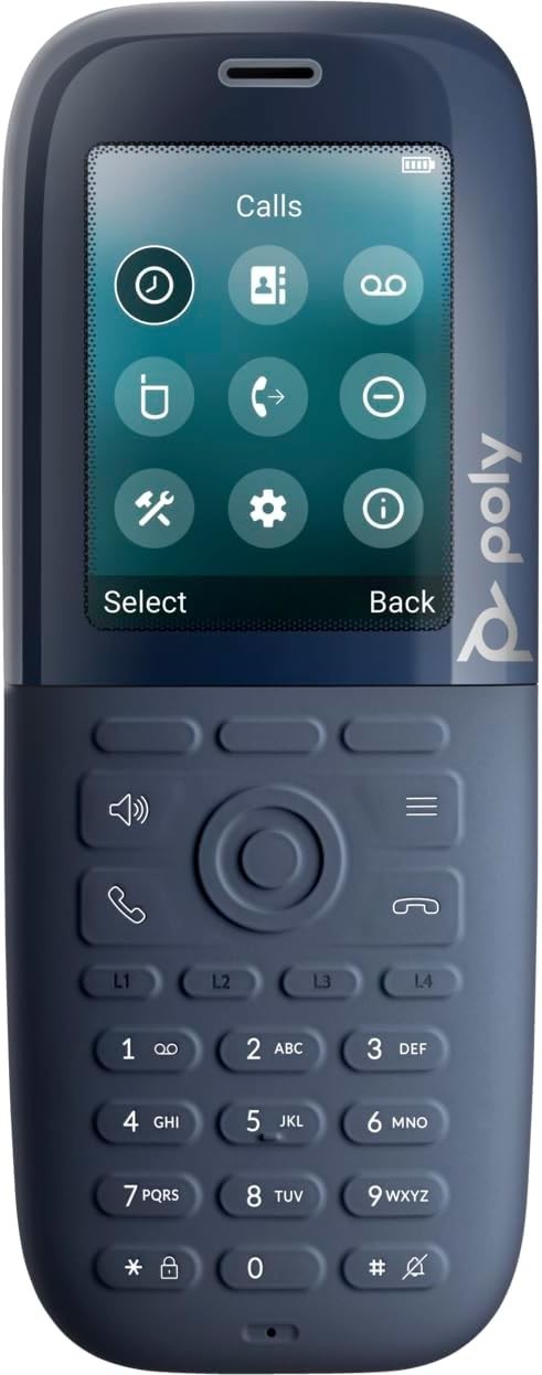 Poly Rove 30 DECT Phone Handset Cordless DECT 2.4″ Screen Size Audio 18 Hour Bat