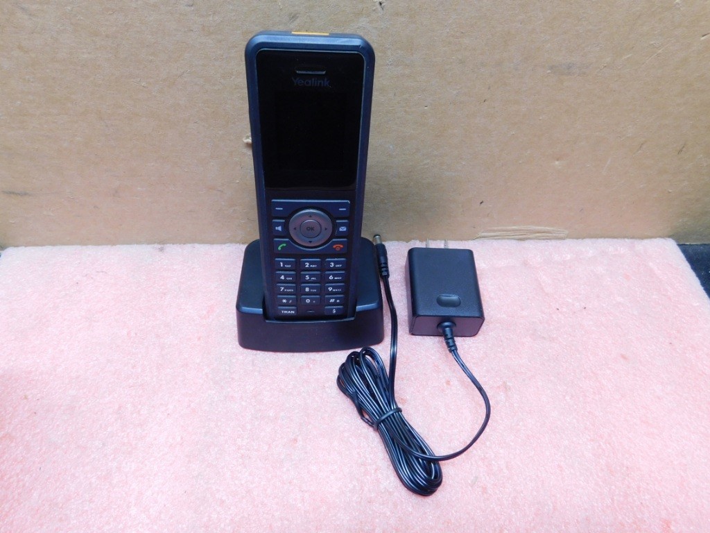 YEALINK W59R IP DECT Phone w/ Charging Base and AC Adapter — Quantity Available