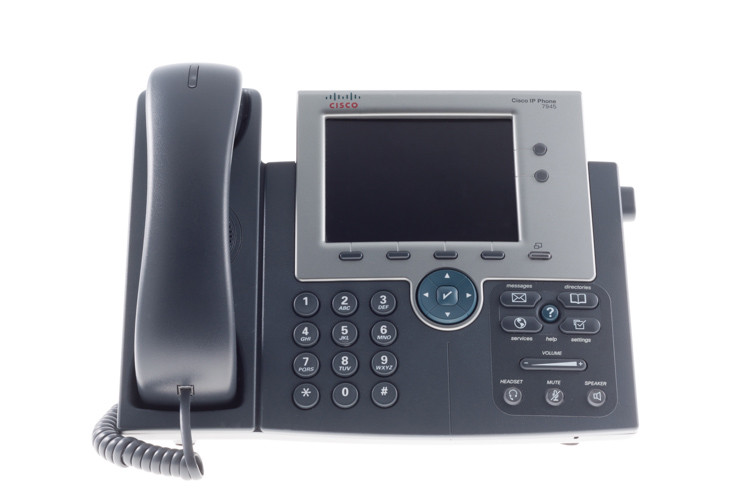 Cisco CP-7945G Unified VoIP Business Office Phone Color LCD Display A Grade