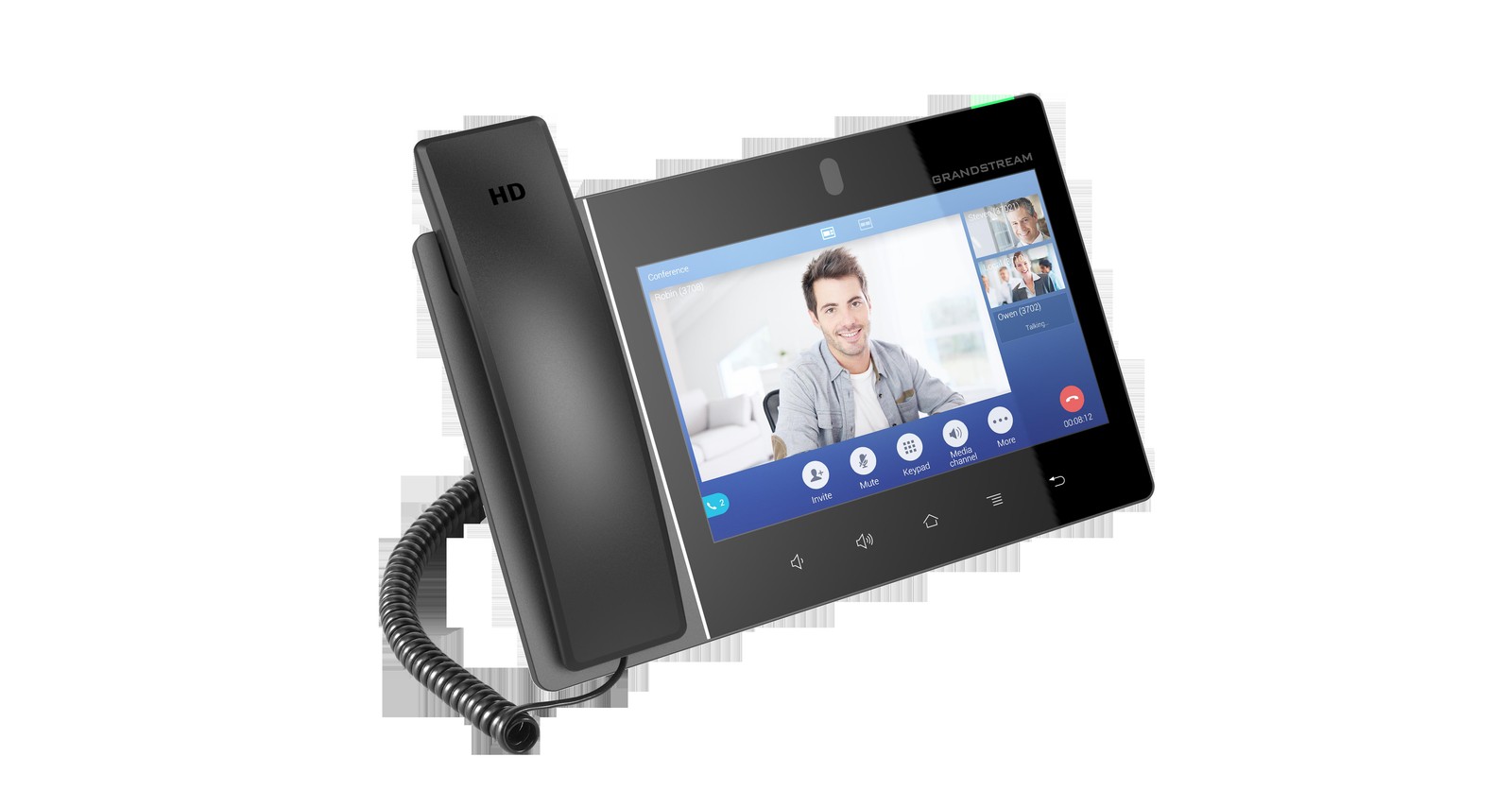 Grandstream GS-GXV3480 Android 11 Smart IP Video Phone 8″ Touchscreen 16 lines