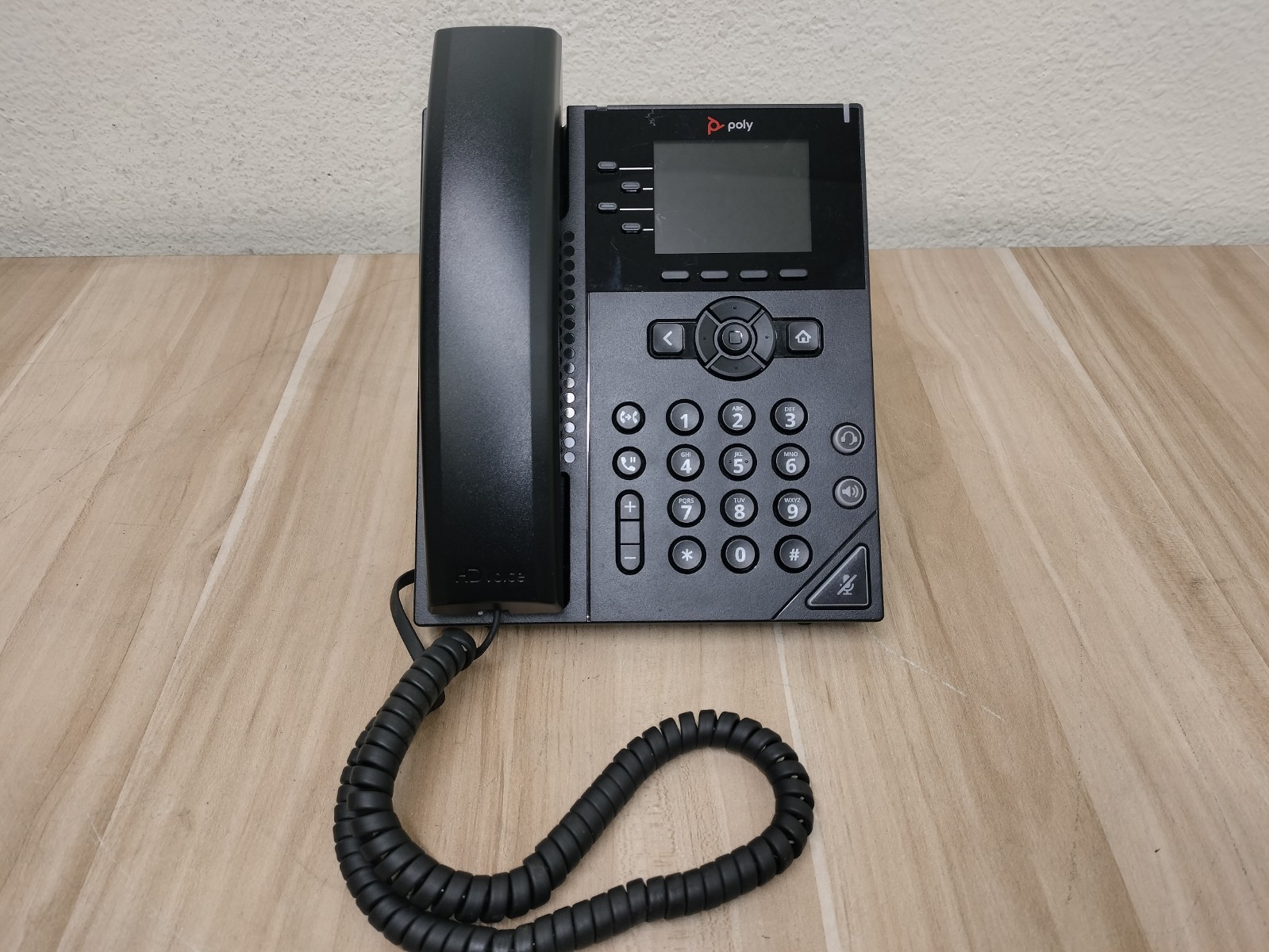 Polycom VVX 250 4-Line Desktop Business IP Phone 2201-48820-121 Gigabit SIP VoIP