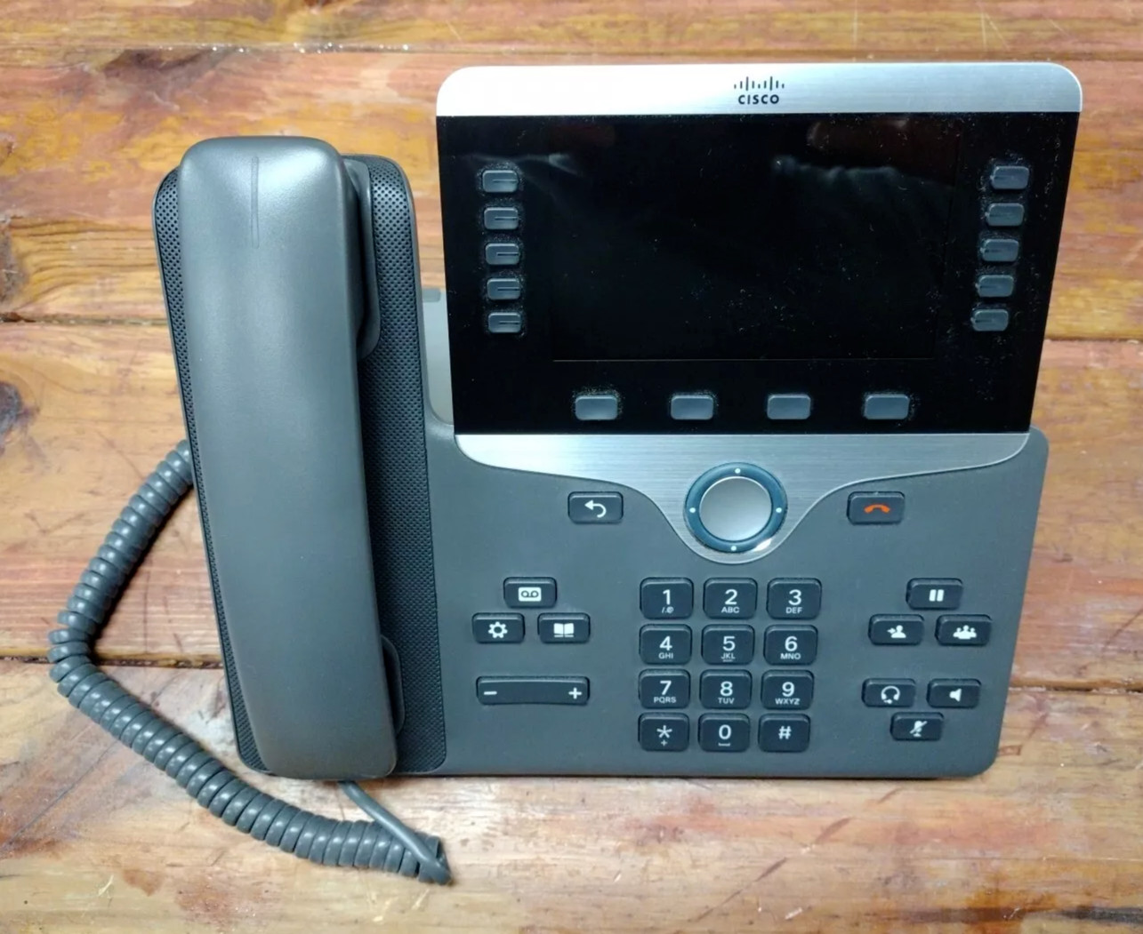 Cisco CP8841 5 Line Widescreen VoIP Business IP PoE Office Desktop Phone & Stand