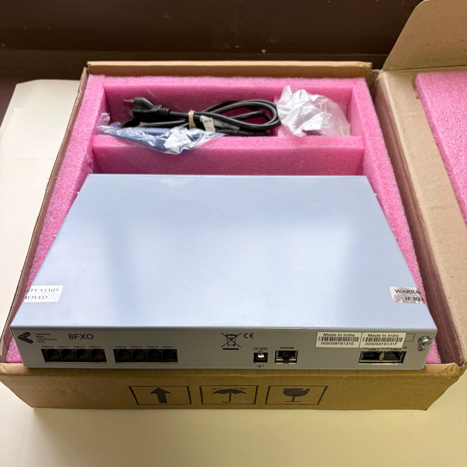 Sangoma Vega50 Europa 8FXO IP Telephony Gateway