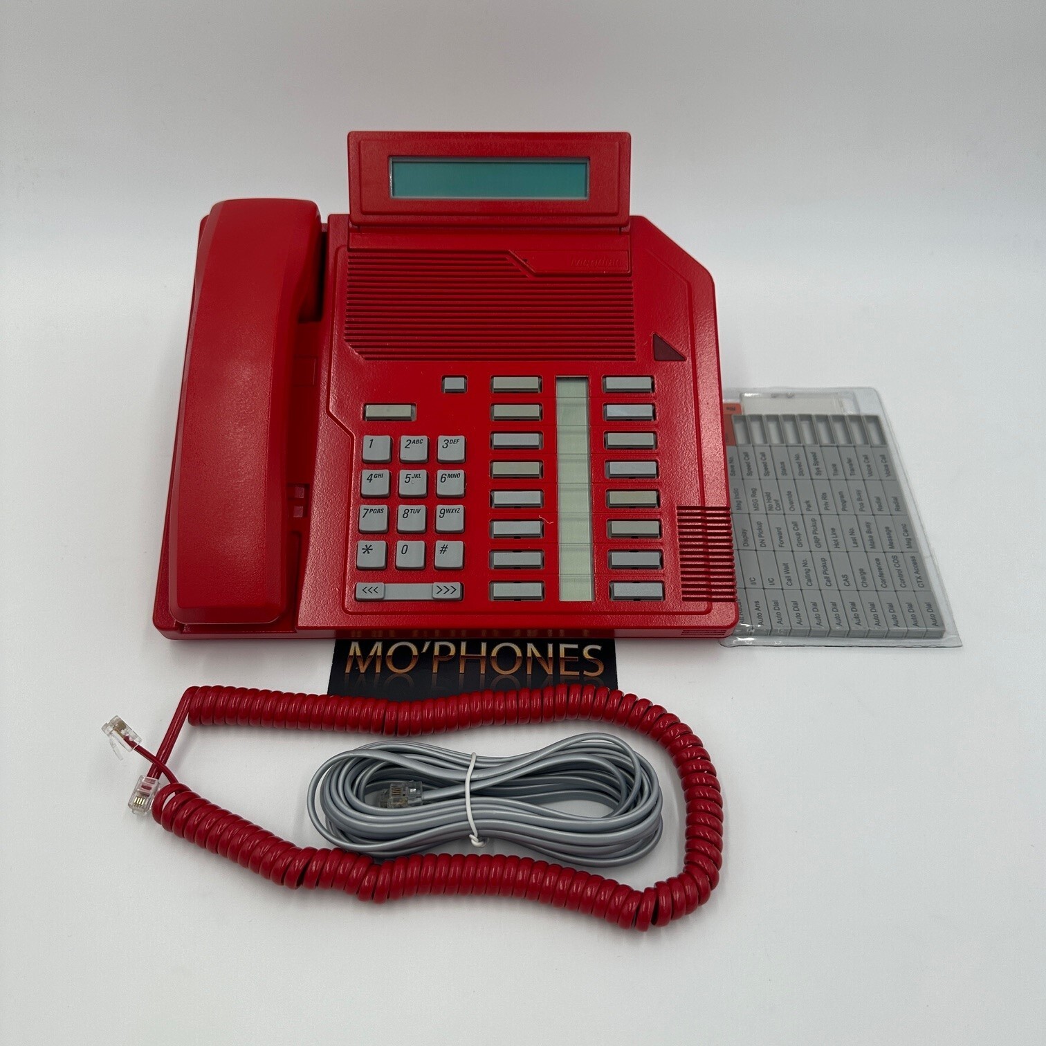 Nortel Meridian M5316 Display Phone – RED – Newly Painted
