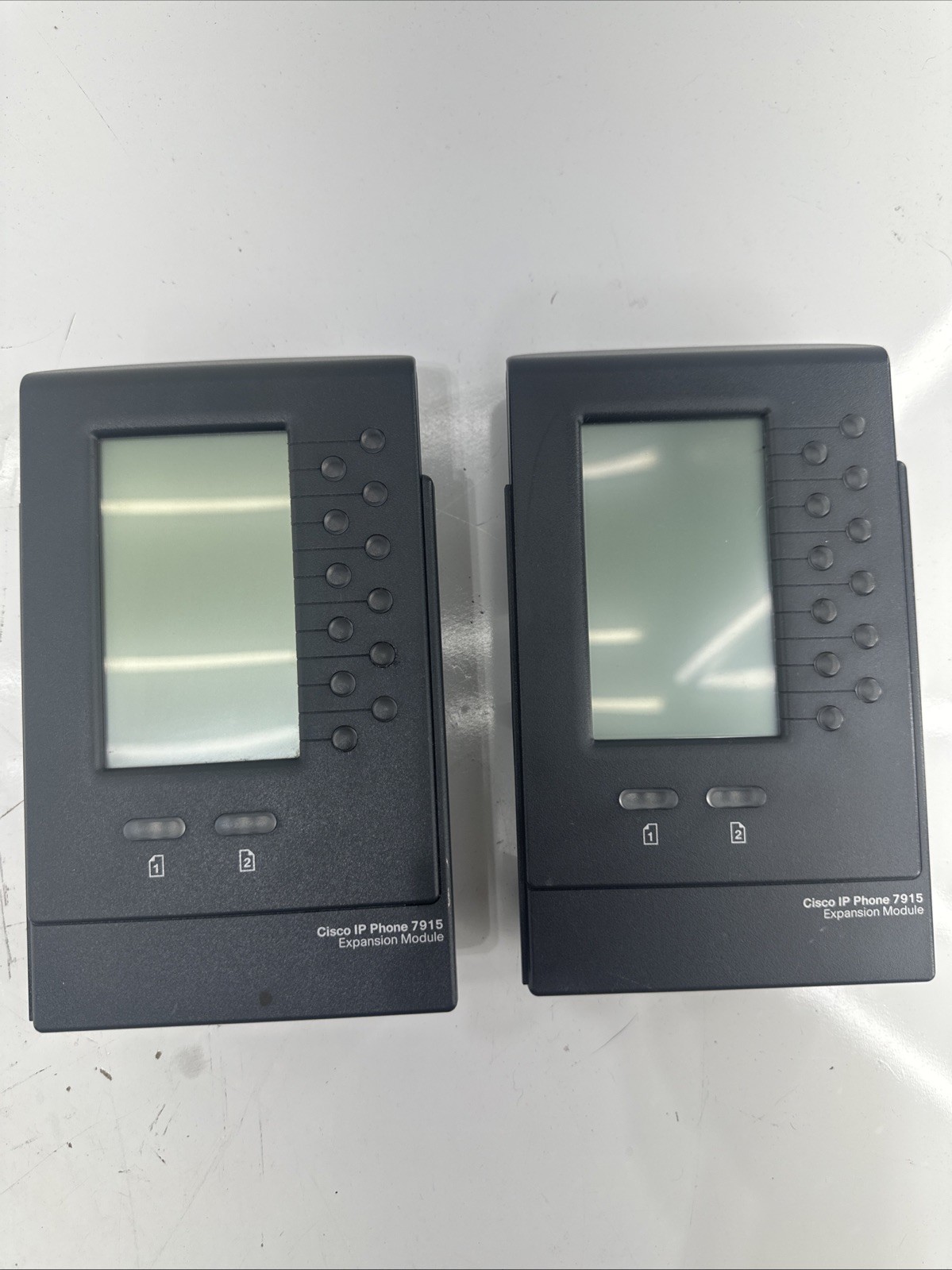 Lot of 2 – Cisco IP UC Phone 7915 Expansion Module – CP-7915