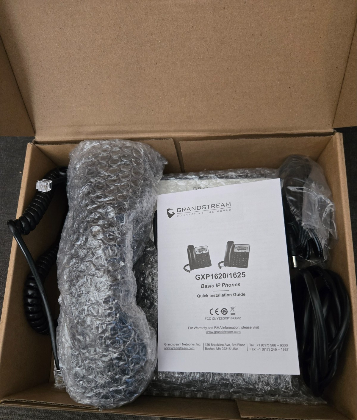 NEW Grandstream GXP 1620/1625 Small Business HD IP Desk Phone Accessories