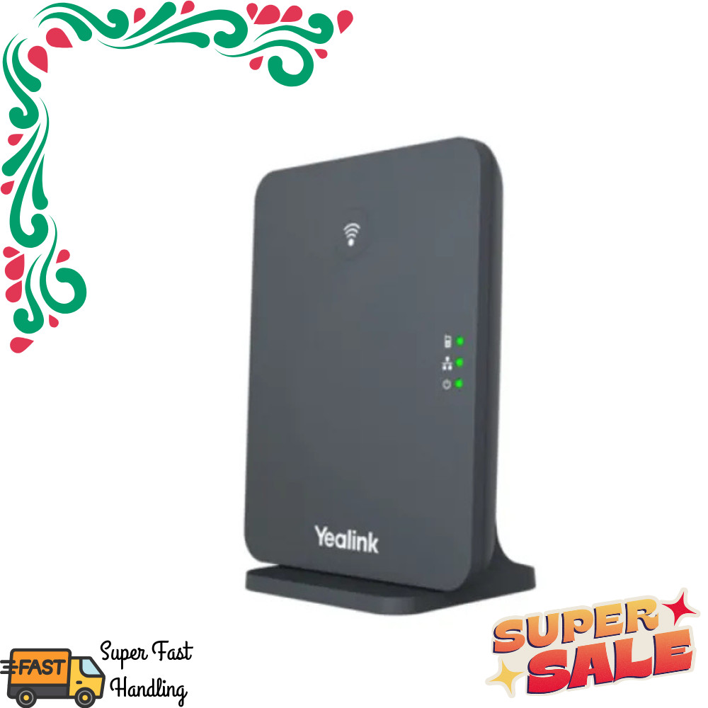 Yealink W70B IP DECT Base Station Pairing with upto 10 W73H/W59R SUPER FAST2SHIP