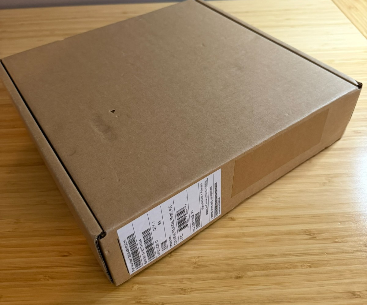 New Polycom (Poly CCX 600) VOIP Business Media Phone 2200-49780-019