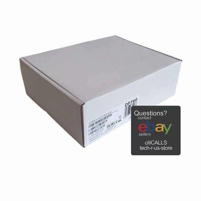 Grandstream GS-DP760 Long Range DECT Repeater Up to 2 Concurrent HD Calls