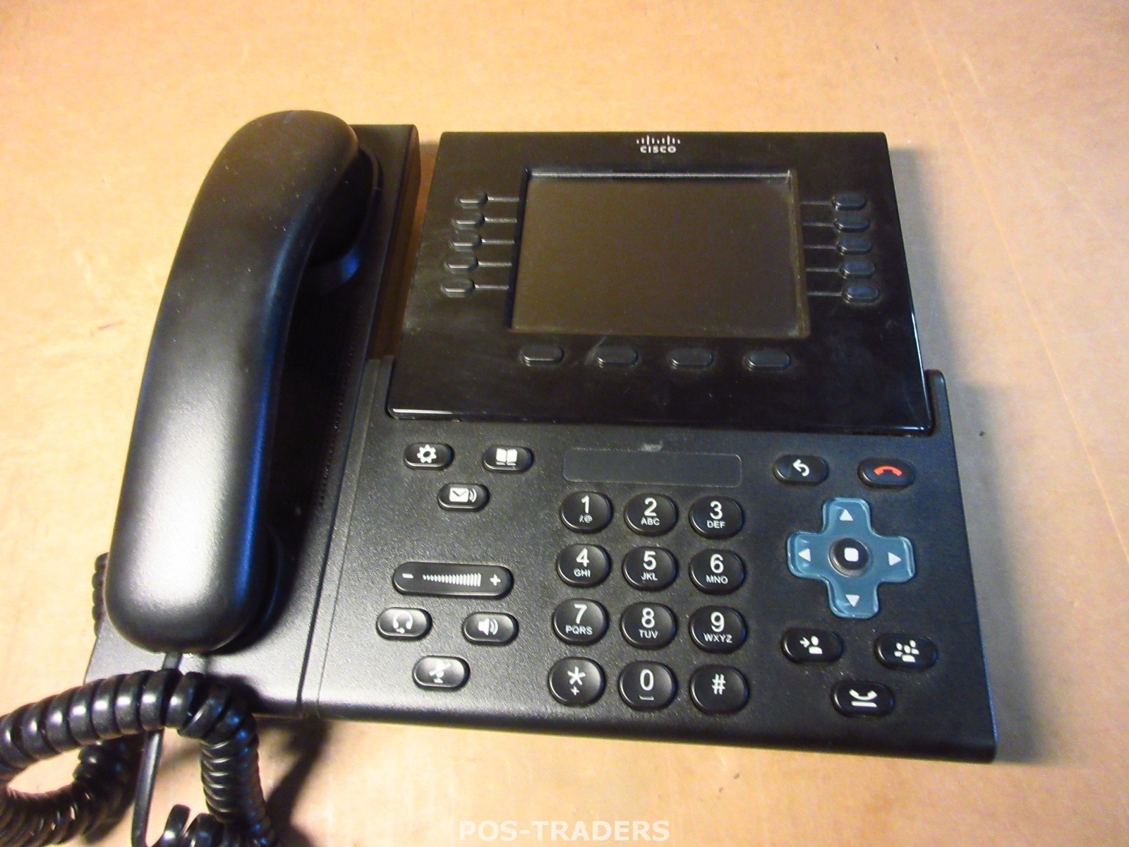 CISCO CP-8961-C-K9 Unified IP Phone 8961 5-inch TFT color display INCL HANDSET