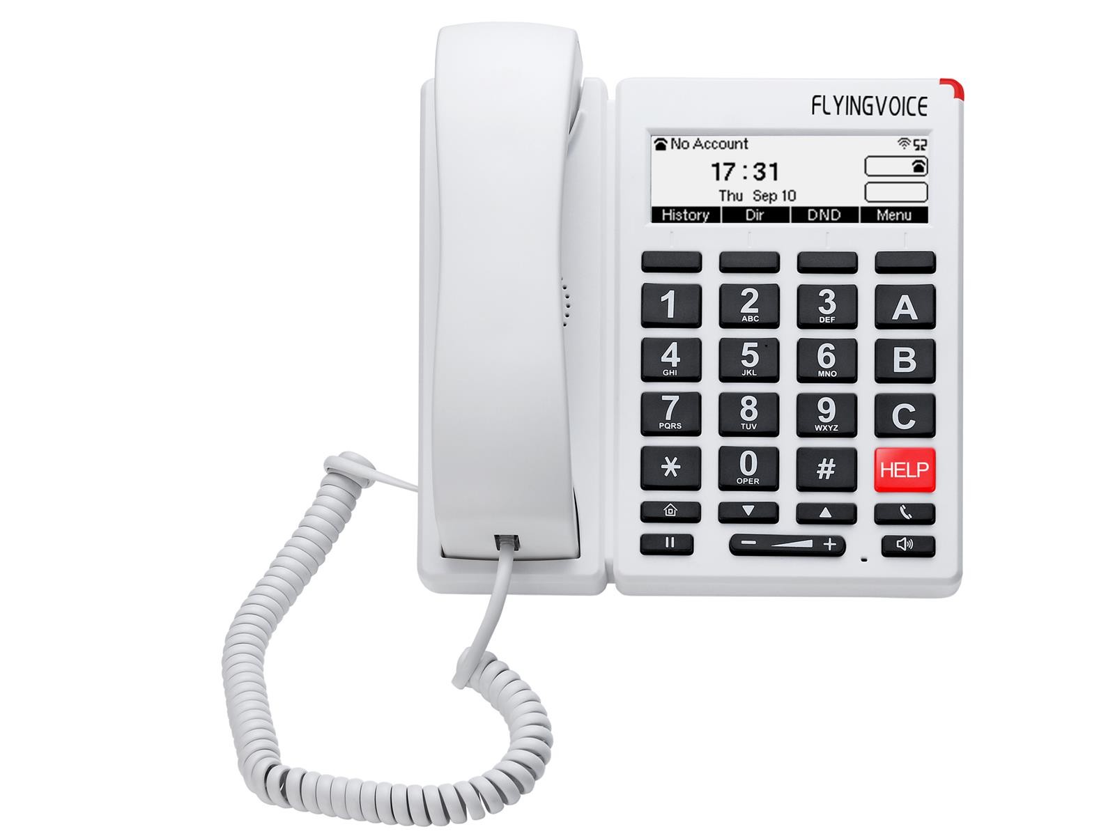 Flyingvoice FIP12WP VoIP Phone PoE SIP 2.0 PoE WiFi AP Repeater