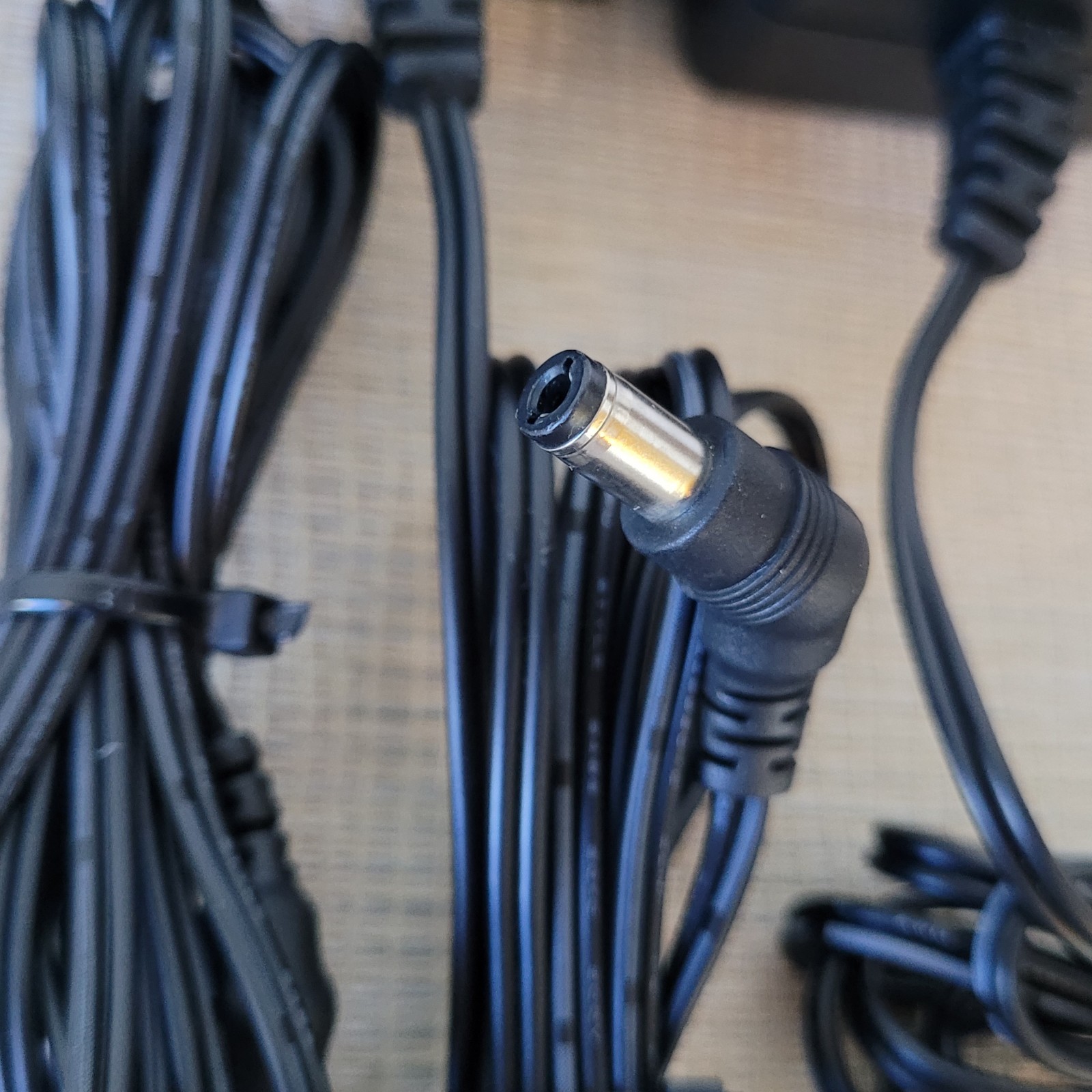 3 Polycom PSC18U-480 VOIP IP Phone AC Adapter 48V 0.38A w/Power Cord