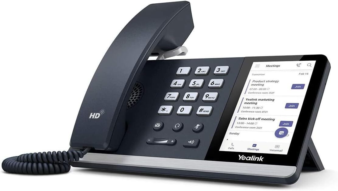 4x BRAND NEW Yealink SIP-T55A Smart Business Phones TouchScreen TEAMS