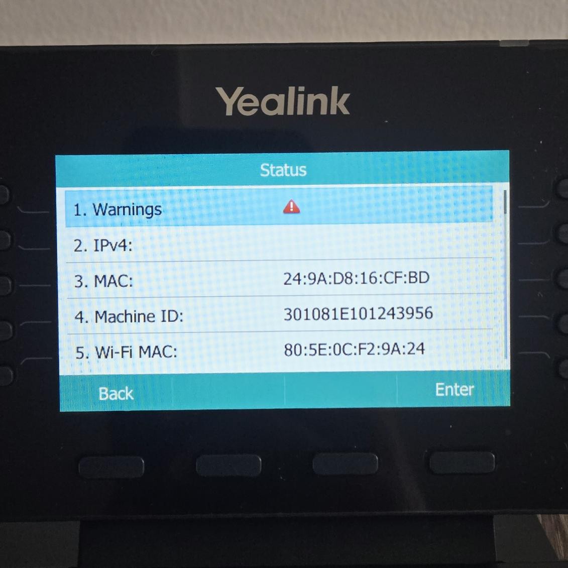 Yealink T54W IP Phone, 16 VoIP Accounts. 4.3-Inch Color Display Black. Open Box.