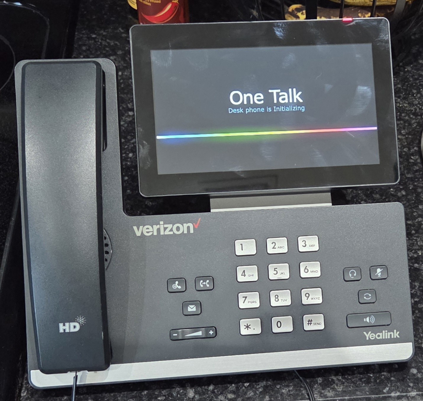 Yealink SIP-T57W IP Telephone With Cables Prime Business Phone (Working)