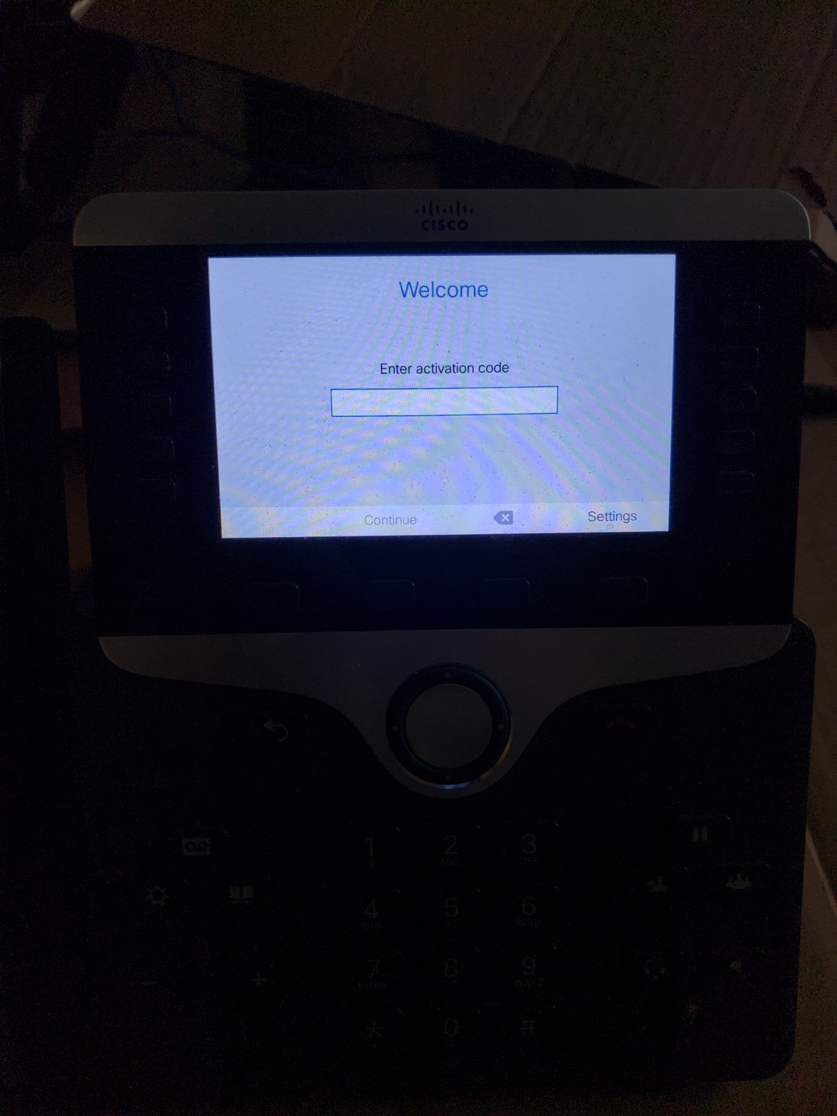 Lot of 3 Cisco 8841 VOIP IP Phone Model CP-8841-3PW-NA-K9