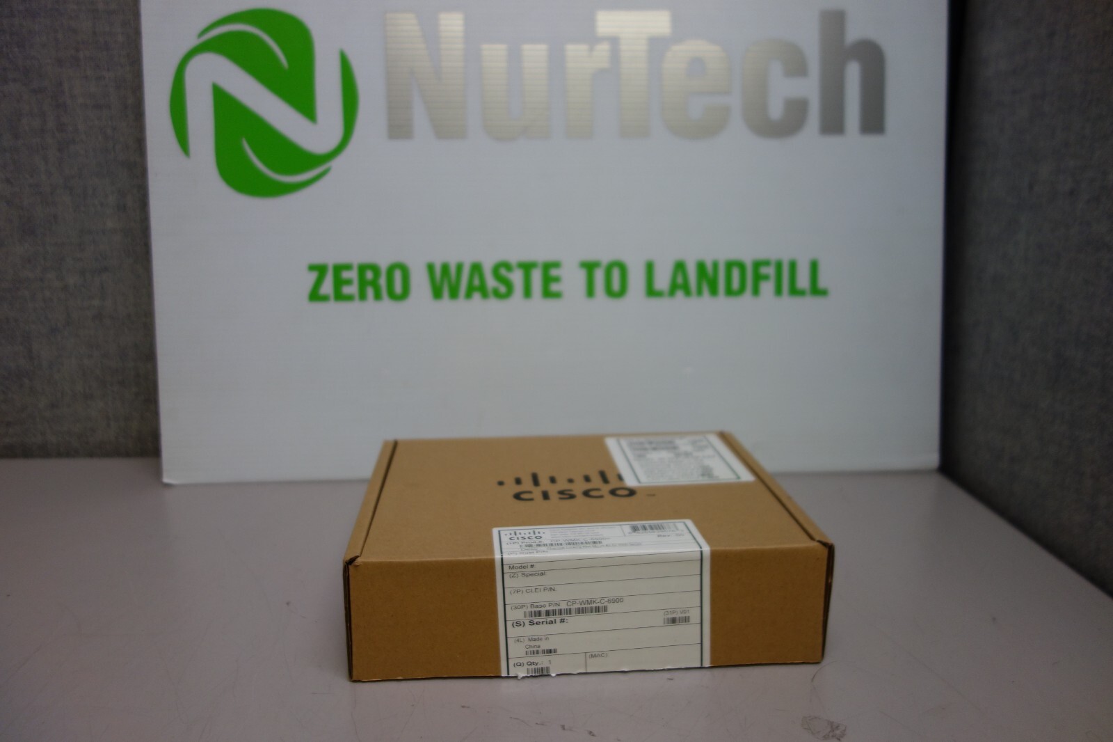 Lot of 2 Brand New, Sealed Cisco CP-WMK-C-6900 Charcoal Locking Wall Mount Kit
