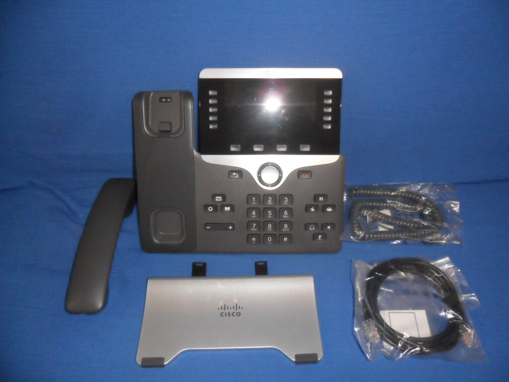 Cisco CP-8851-K9 IP Phone – Tested – Warranty – New Cords – Great Condition