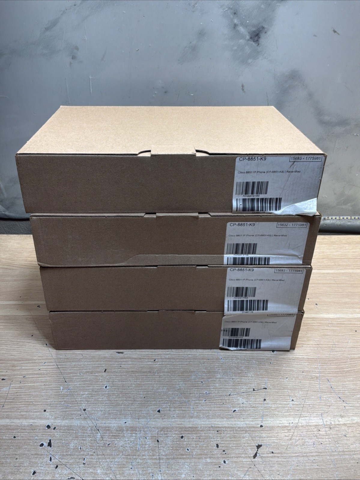 4 Cisco 8851 IP Phone – CP-8851-K9 – Brand New Open Box/JUA3590