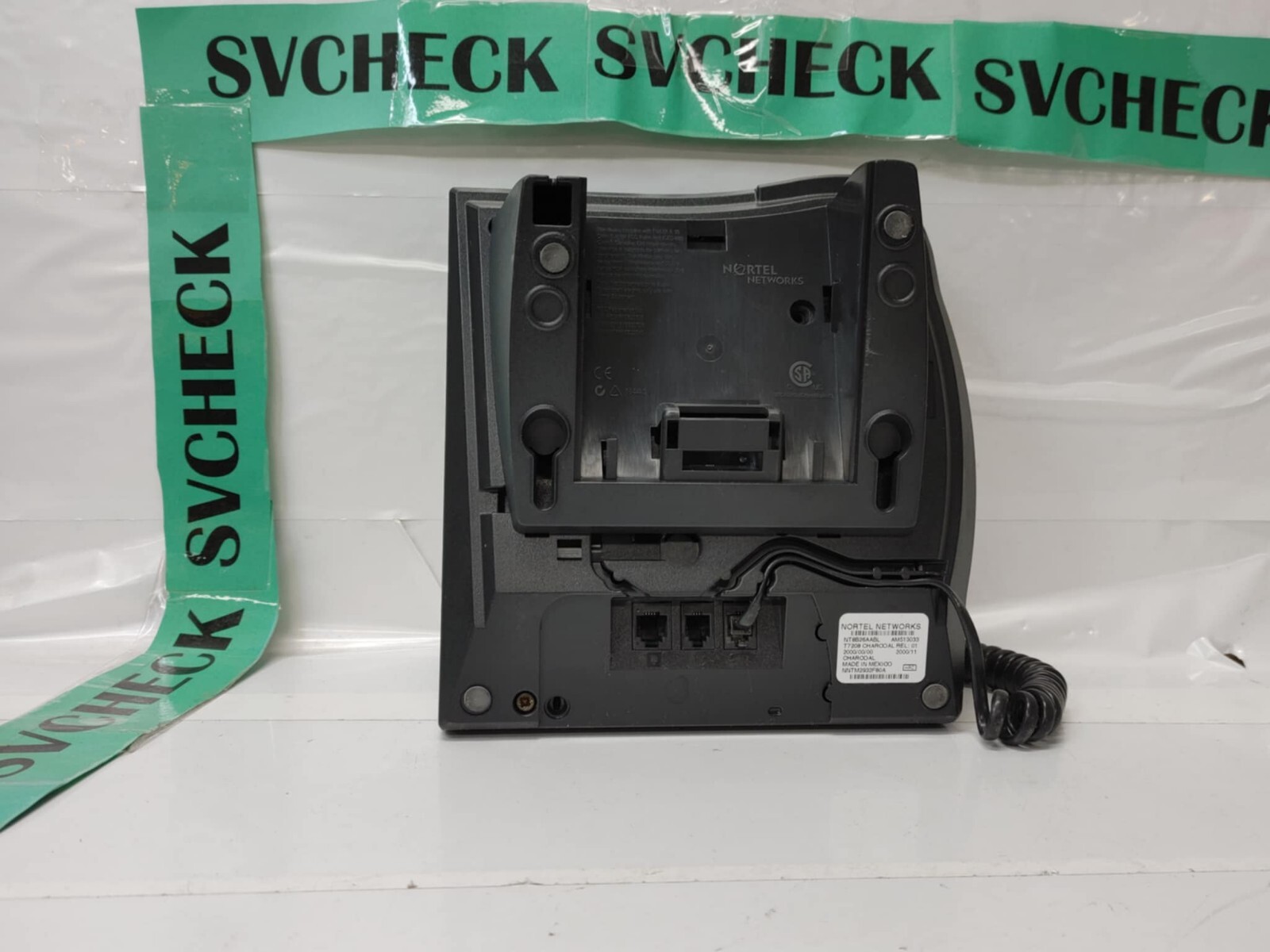 Nortel networks T7208 Charcoal 8 Button Display Speaker Telephone NT8B26AABL